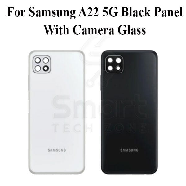 Samsung Galaxy A22 5G Back Panel/Backshell/ Casing + With Camera Lens + Side Buttons With Logo-All Colors Available