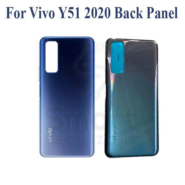 Vivo Y31 / Y51 2020 Back Panel/Backshell/ Casing + Without Camera Lens + Side Buttons With Logo-All Colors Available