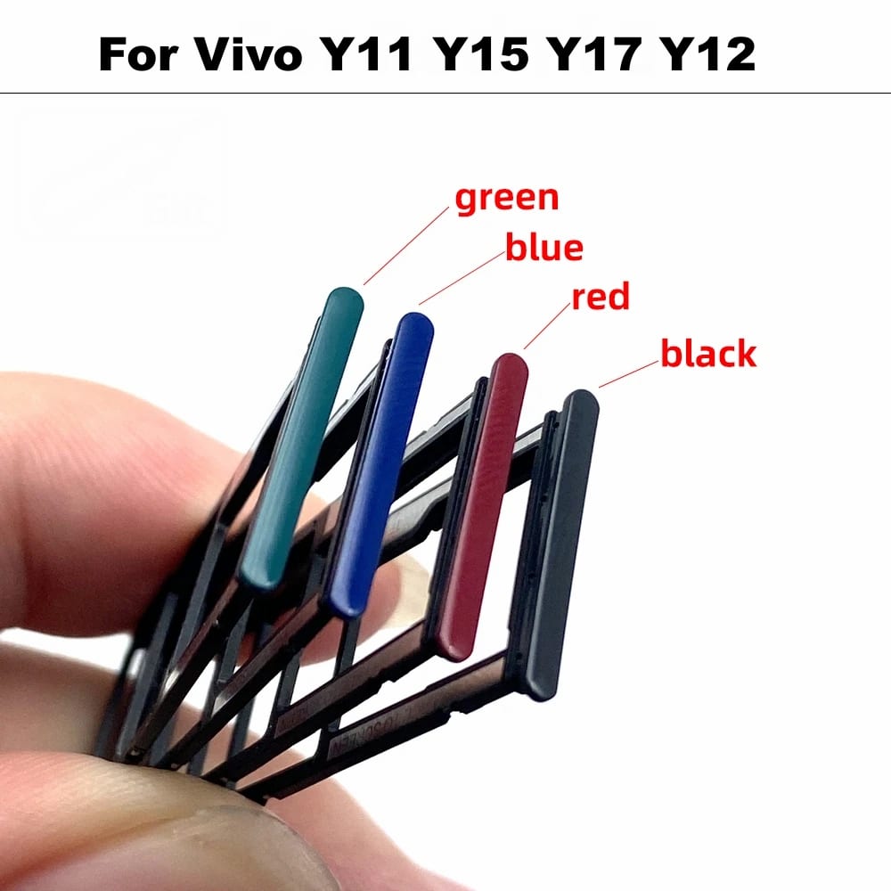 Vivo Y11/Y12/Y15/Y17 Sim Tray Micro SD Card Slot with Sim Ejector Pin Replacement Part