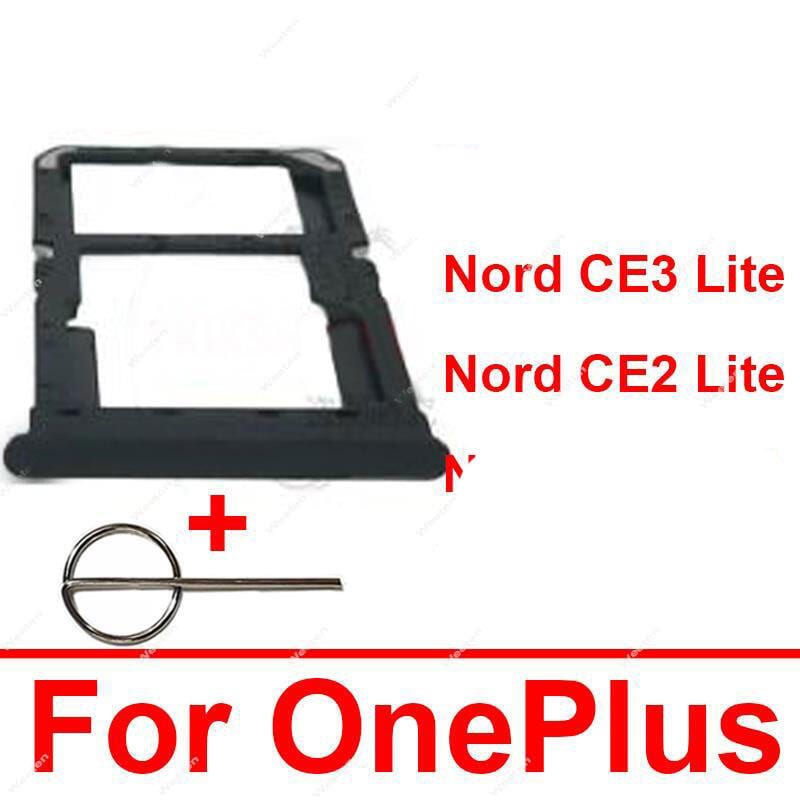 OnePlus Nord CE2 Lite/ CE3 Lite Sim Tray Micro SD Card Slot with Sim Ejector Pin Replacement Part