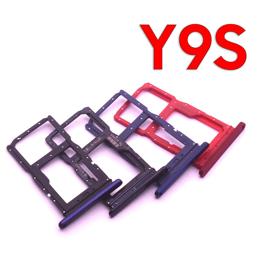 Huawei Y9s Sim Tray Micro SD Card Slot with Sim Ejector Pin Replacement Part