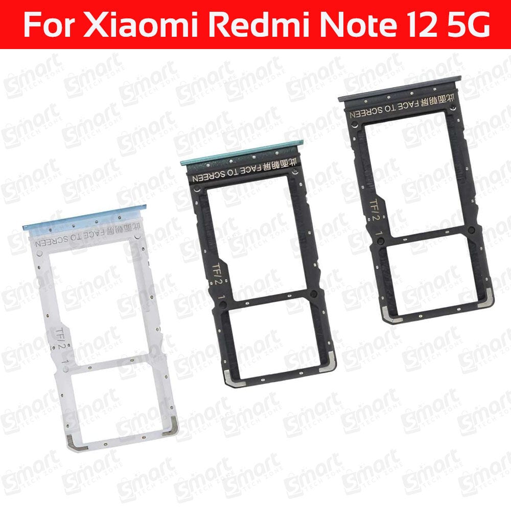 Xiaomi Redmi Note 12 4G/5G Sim Tray Micro SD Card Slot with Sim Ejector Pin Replacement Part