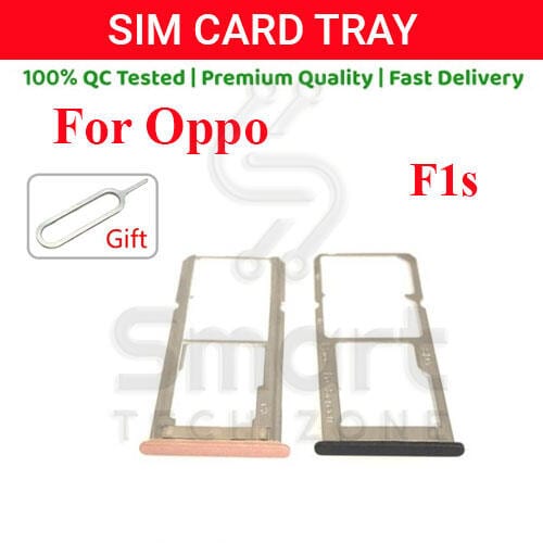 Oppo F1s Sim Tray Micro SD Card Slot with Sim Ejector Pin Replacement Part