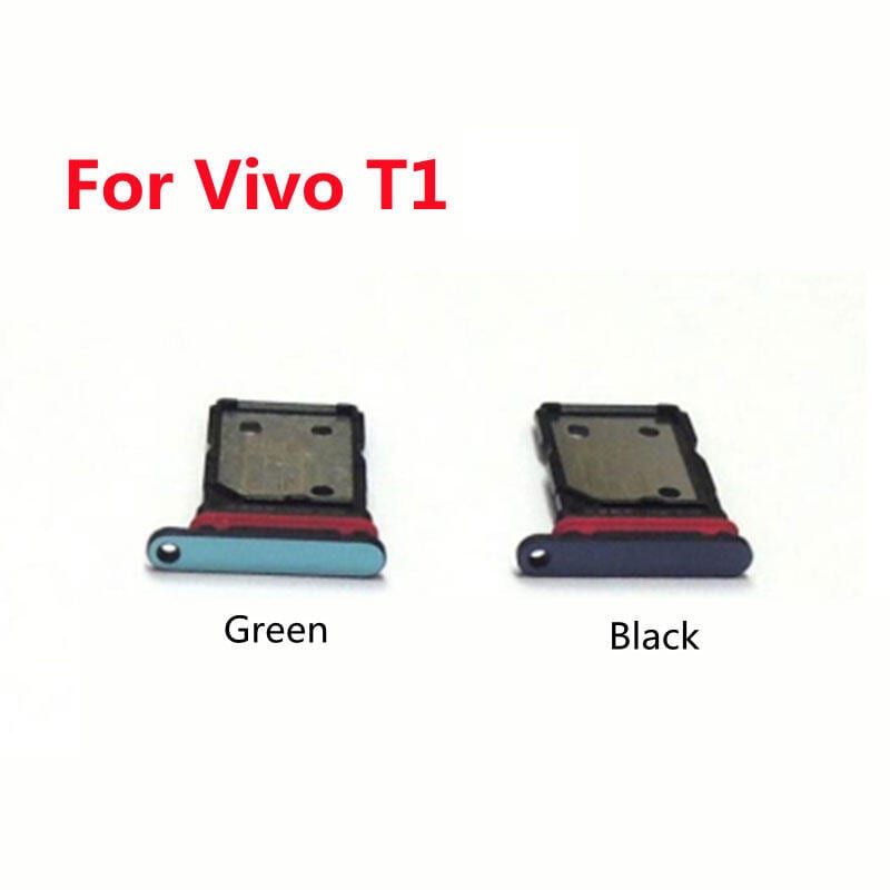 Vivo T1 Sim Tray Micro SD Card Slot with Sim Ejector Pin Replacement Part