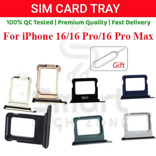 Apple iPhone 16/16 Pro/16 Pro Max Sim Tray Slot with Sim Ejector Pin Replacement Part