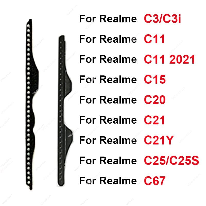 Realme C3 C3i C11 2021 C11 C15 C20 C21 C21Y C25 C25S C67 5G 1 pcs Anti Dust Earpiece Speaker Mesh Jali Dust Proof Mesh Replacement