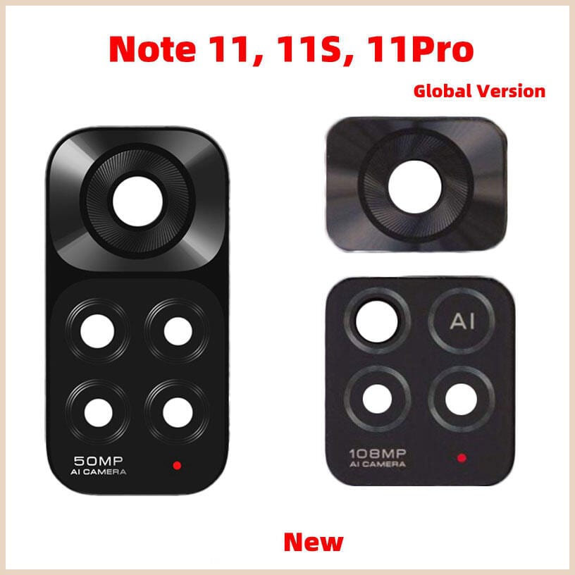 Camera Lens Glass For Xiaomi Redmi Note 11 11S 11 Pro 4G/5G Back Camera Glass Lens Smartphone Parts