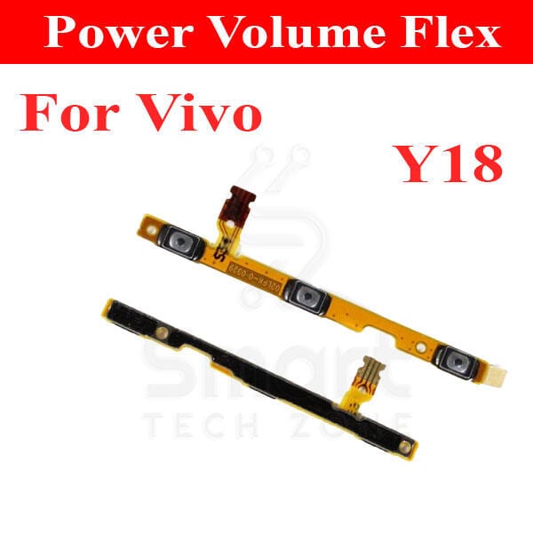 For Vivo Y18 Power and Volume Button Flex Cable Ribbon Replacement Repair