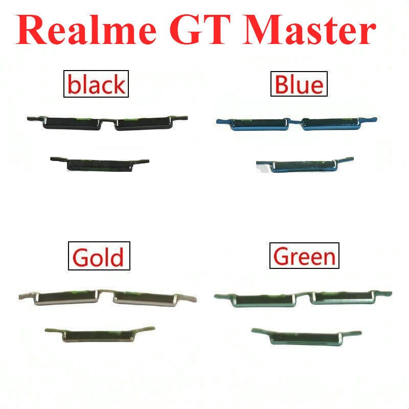 Power Volume Out Side Key Side Button Outside Key For Realme GT Master External Volume Button + Power ON OFF