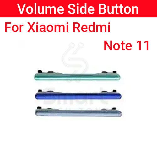 Volume Out Side Key Side Button For Xiaomi Redmi Note 11 External Volume Button