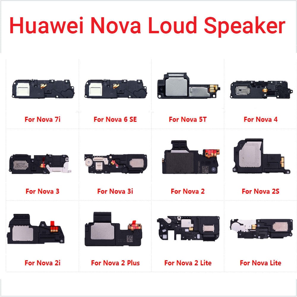 Loud Speaker Sound Buzzer For Huawei Nova Lite 2 Lite 2 Plus 2i 2s 2 3i 3 4 5T 6 SE 7i Ringer Replacement Part