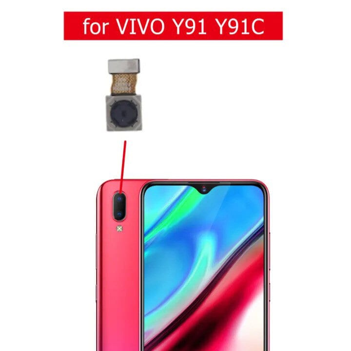 Rear Camera For Vivo Y91 / Y91C Back View Main Big Backside Camera Module Flex Cable Replacement Repair Spare Parts