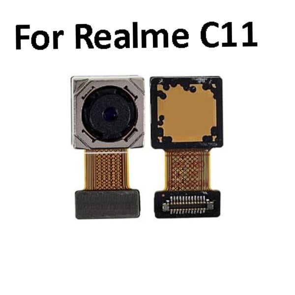 Rear Camera For Realme C11 Back View Main Big Backside Camera Module Flex Cable Replacement Repair Spare Parts