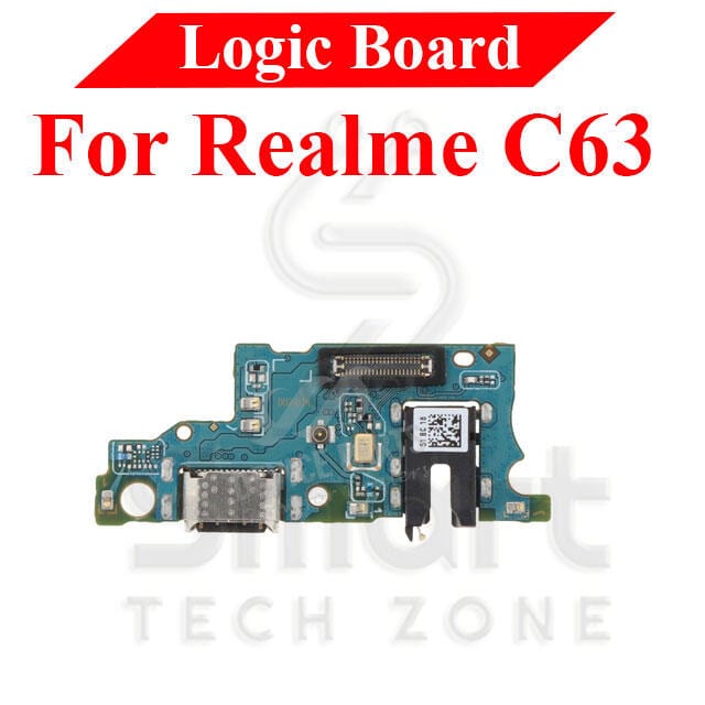 Charging Logic Board For Realme C63 Charging Port USB Plug PCB Dock Connector Spare parts