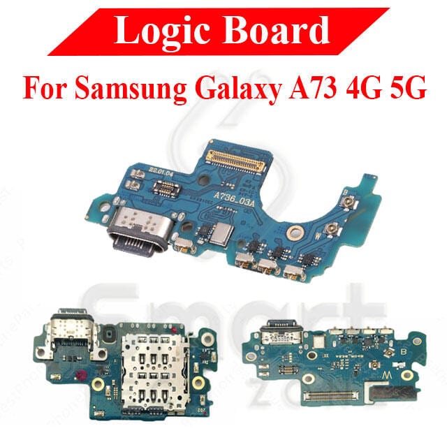 Charging Logic Board For Samsung Galaxy A73 4G 5G Charging Port USB Plug PCB Dock Connector Spare parts