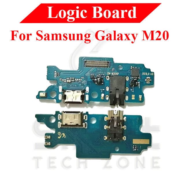 Charging Logic Board For Samsung Galaxy M20 Charging Port USB Plug PCB Dock Connector Spare parts