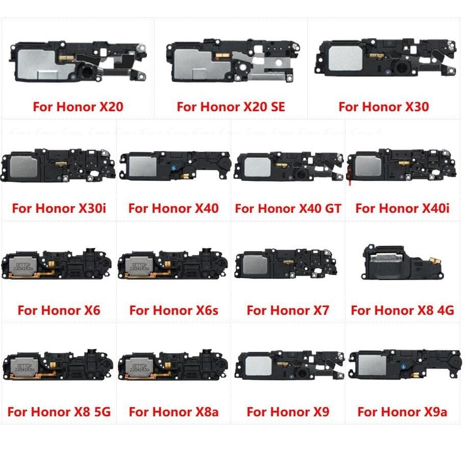 New For Huawei Honor X20 SE X30 X30i X40 X40i X6 X6s X7 X8 X8a X9 X9a Loudspeaker Buzzer Ringer Flex Cable Loud Speaker Phone Repair Parts
