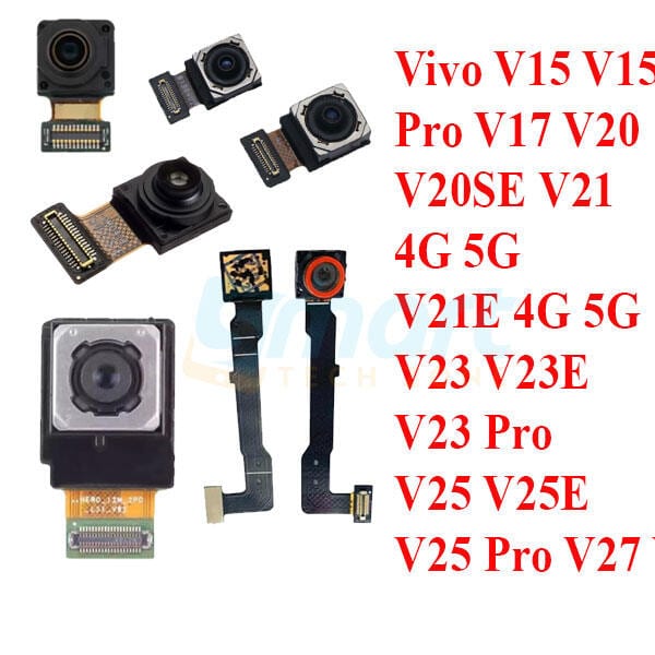Front Camera Module for Vivo V15 V15 Pro V17 V20SE V21 4G 5G V21E 4G 5G V23 V23E V23 Pro V25 V25E V25 Pro V27 V30 Selfie Camera