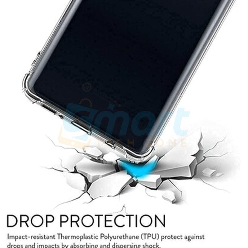Shockproof Back Cover Case for Realme GT GT Neo 2 Clear Soft Silicone Back Cover for Shockproof Back Cover Case (Transparent)