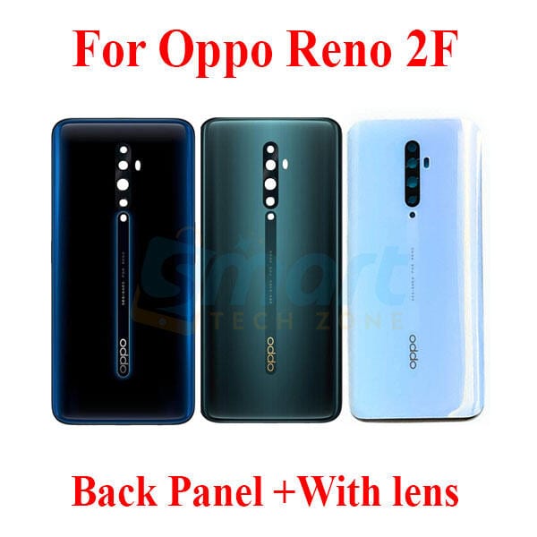 Oppo Reno 2F Back Panel/Backshell/ Casing + Camera Lens + Side Buttons With Logo-All Colors Available