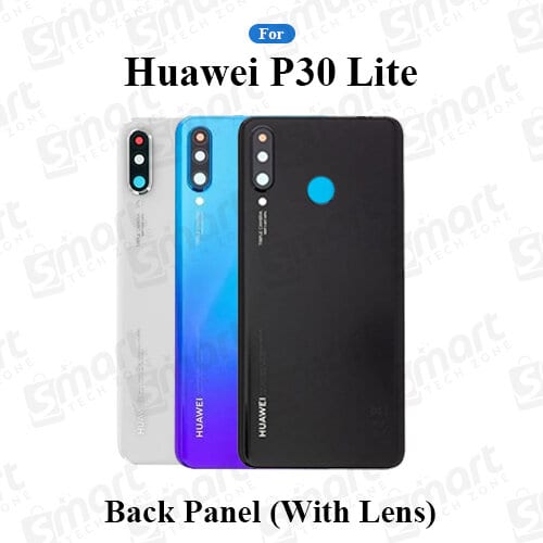 Huawei P30 Lite Back Panel/Backshell/ Casing + With Camera Lens + Side Buttons With Logo-All Colors Available
