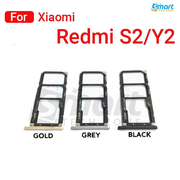 Xiaomi Redmi S2/ Y2 Sim Tray Micro SD Card Slot with Sim Ejector Pin Replacement Part