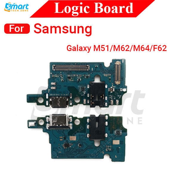 Charging Logic Board For Samsung Galaxy M51 M62 M64 F62 Charging Port USB Plug PCB Dock Connector Spare parts