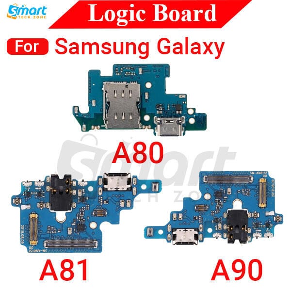 Charging Logic Board For Samsung Galaxy A80 A81 A90 Charging Port USB Plug PCB Dock Connector Spare parts