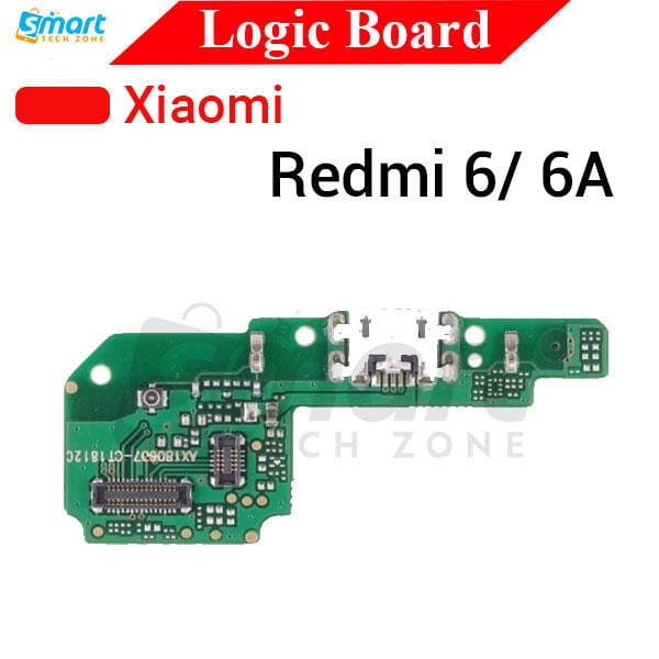 Charging Logic Board For Xiaomi Redmi 6/ 6A Charging Port USB Plug PCB Dock Connector Spare parts