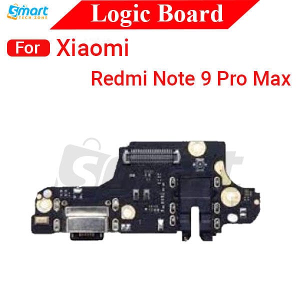 Charging Logic Board For Xiaomi Redmi Note 9 Pro Max Charging Port USB Plug PCB Dock Connector Spare parts