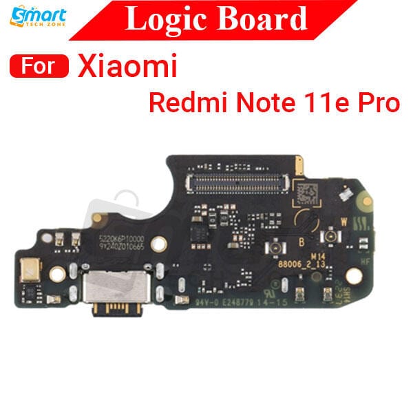 Charging Logic Board For Xiaomi Redmi Note 11e Pro Charging Port USB Plug PCB Dock Connector Spare parts