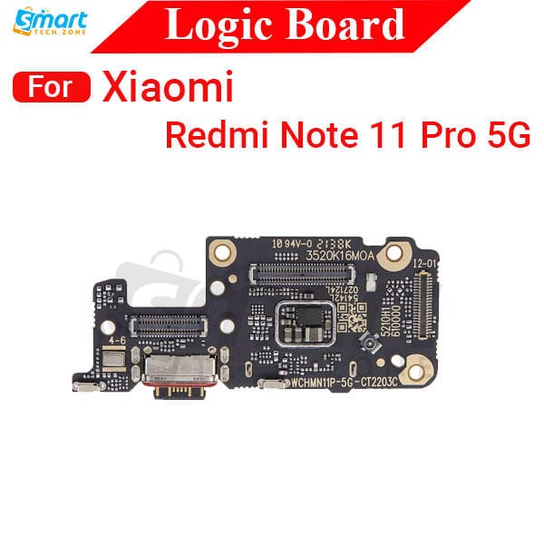 Charging Logic Board For Xiaomi Redmi Note 11 Pro 5G Charging Port USB Plug PCB Dock Connector Spare parts