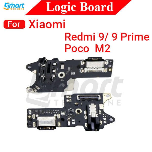 Charging Logic Board For Xiaomi Redmi 9/ 9 Prime/ Poco M2 Turbo Charging Port USB Plug PCB Dock Connector Spare parts