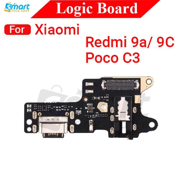 Charging Logic Board For Xiaomi Redmi 9a/ 9c/ Poco C3 Charging Port USB Plug PCB Dock Connector Spare parts
