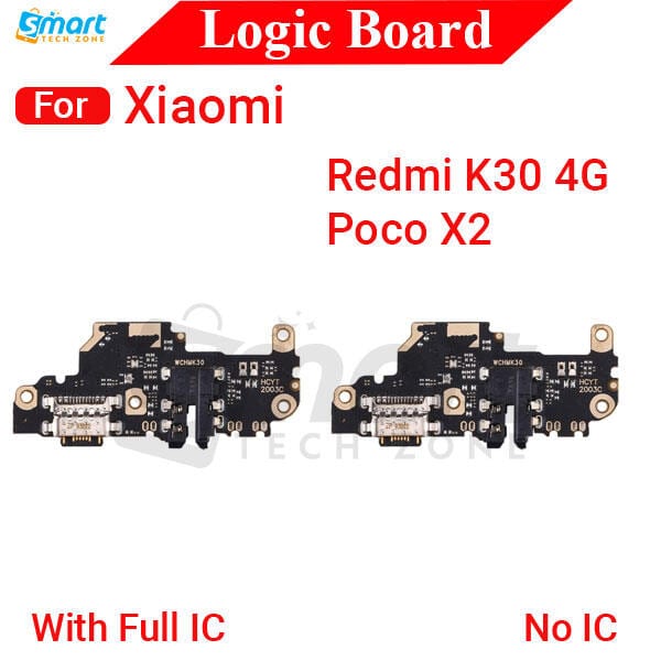 Charging Logic Board For Xiaomi Redmi K30 4G/ Poco X2 Charging Port USB Plug PCB Dock Connector Spare parts
