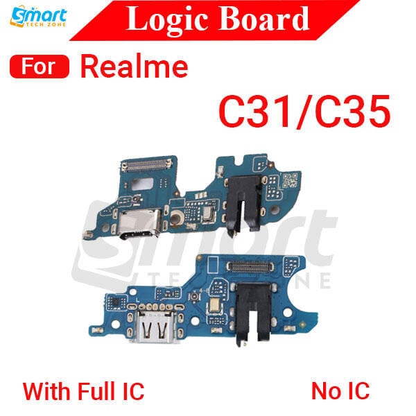 Charging Logic Board For Realme C31 C35 Charging Port USB Plug PCB Dock Connector Spare parts