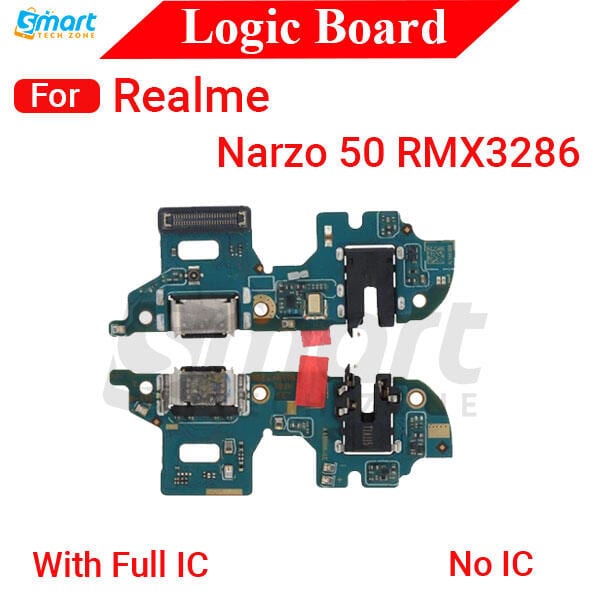 Charging Logic Board For Realme Narzo 50 RMX3286 Charging Port USB Plug PCB Dock Connector Spare parts