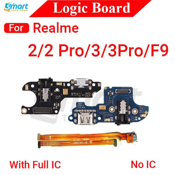 Charging Logic Board For Realme 2 2 Pro 3 3 Pro F9 Charging Port USB Plug PCB Dock Connector Spare parts