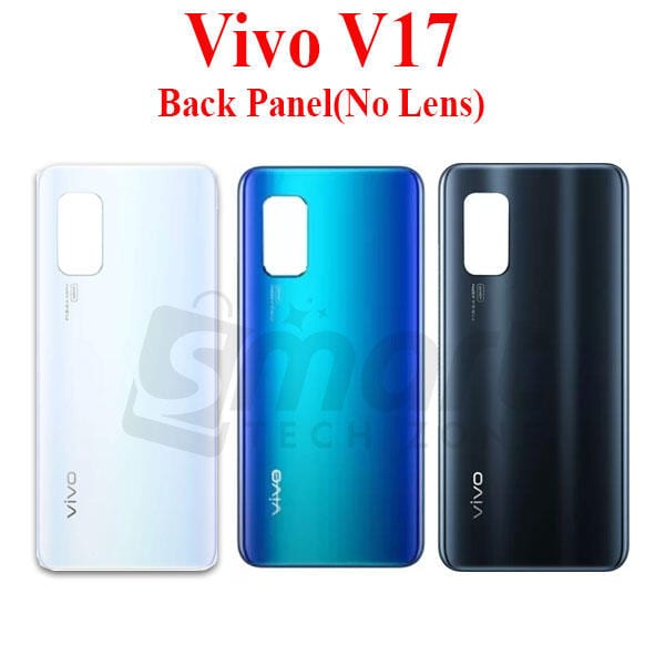 Vivo V17 Back Panel/Backshell/ Casing + Without Camera Lens + Side Buttons With Logo-All Colors Available