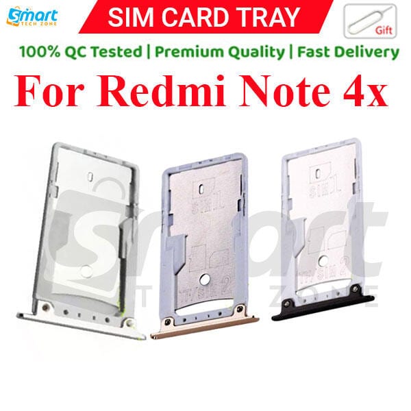 Xiaomi Redmi Note 4x Sim Tray Micro SD Card Slot with Sim Ejector Pin Replacement Part: