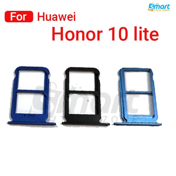 For Huawei Honor 10 Lite Sim Tray Micro SD Card Slot with Sim Ejector Pin Replacement Parts