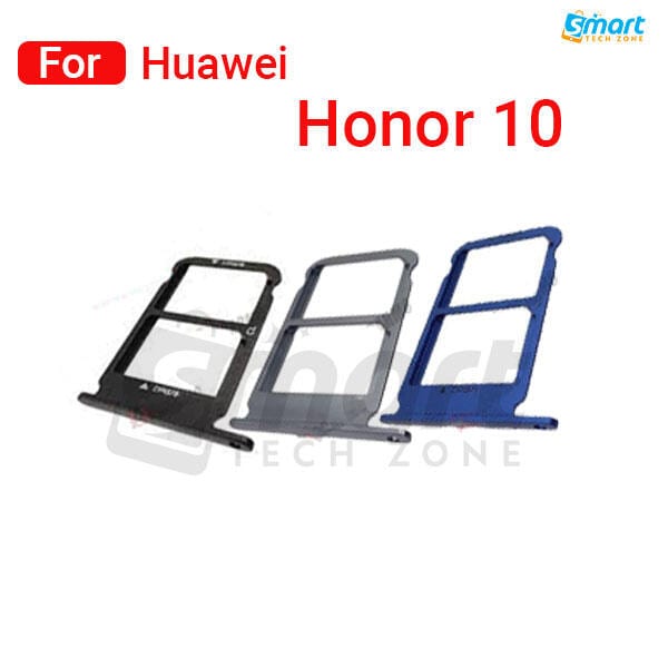 For Huawei Honor 10 Sim Tray Micro SD Card Slot with Sim Ejector Pin Replacement Parts