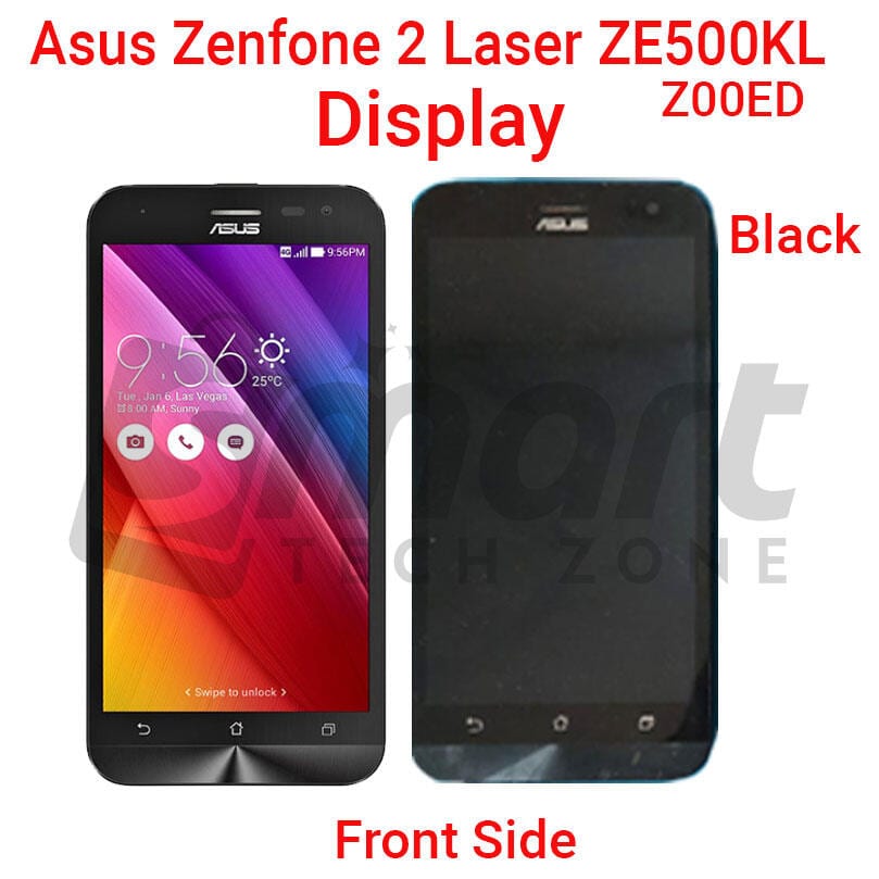 LCD Screen Display With Frame for Asus Zenfone 2 Laser ZE500KL (Z00ED) Collected from Used Phone