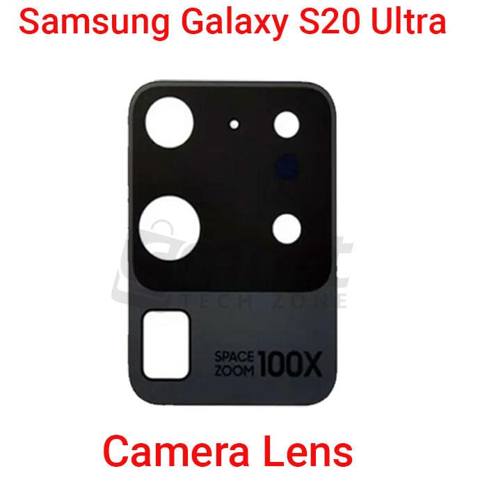 Back Rear Camera Lens Glass Compatible with Samsung Galaxy S20 Ultra Camera Lens Glass Without Frame