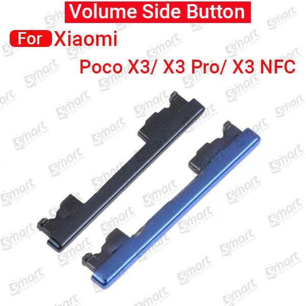Compatible with Xiaomi Poco X3 X3 Pro X3 NFC External Side Buttons Volume Control Button Outside Side Keys