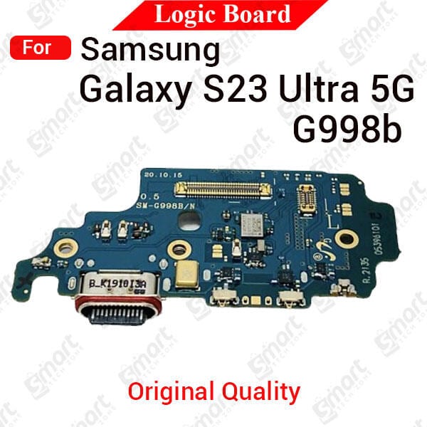 Charging Logic Board For Samsung Galaxy S23 Ultra 5G Charging Port For (SM-G998b) USB Plug PCB Dock Connector Spare parts