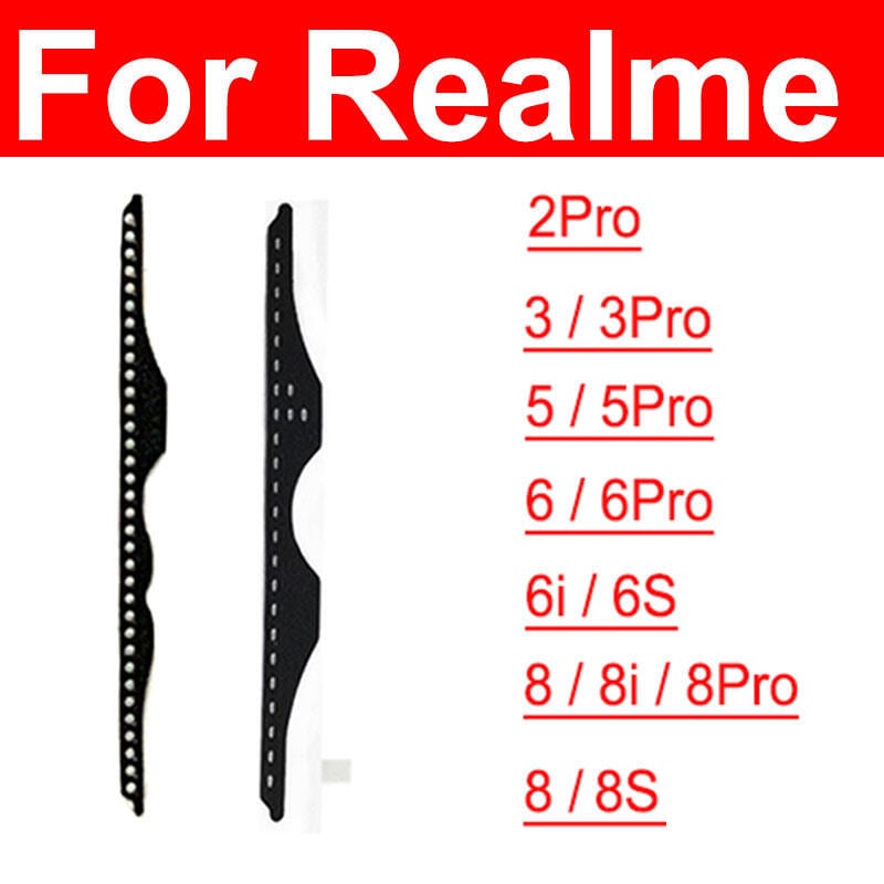 Realme 2 Pro 3 3 Pro 5 5 Pro 5i 6 6i 6s 6 Pro 7 8 8 Pro 8s 8i Anti Dust Earpiece Speaker Mesh Jali Dust Proof Mesh Replacement