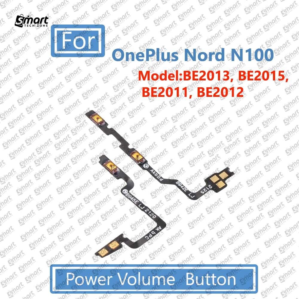 For OnePlus Nord N100 Power On/Off Switch Button Side Volume Up Down Buttons Flex Cable Replacement Parts (Wholesale)