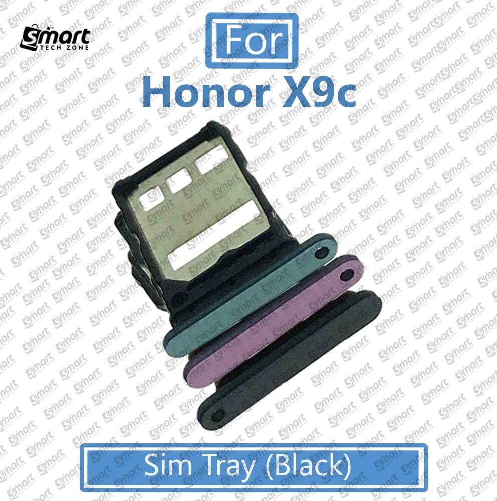 For Huawei Honor X9c Sim Tray Micro SD Card Slot with Sim Ejector Pin Replacement Part