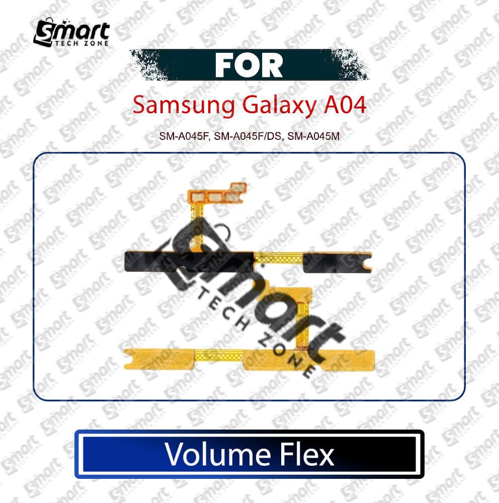 Samsung Galaxy A04 Power & Volume Button Flex Cable Ribbon Replacement Part | Compatible SM-A045F, SM-A045F/DS, SM-A045M